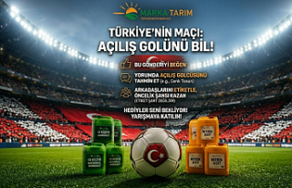 Marka Tarım'dan Milli Maç Heyecanına Dev Hediye...