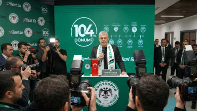 Konyaspor 104 Yaşında! Başkan Ömer Atiker’den Tarihi Mesaj
