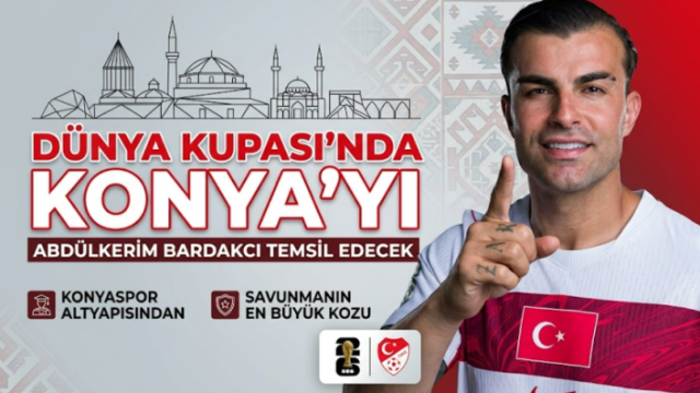 Konyaspor Altyapısından Dünya Kupası'na: Abdülkerim Bardakcı Konya'yı Gururlandıracak!